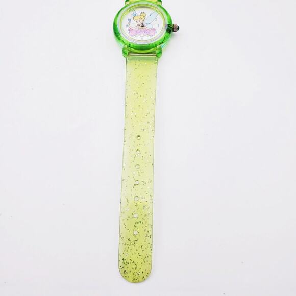 Disney Tinker Bell Green Sparkle Watch Time Works - Picture 3 of 9